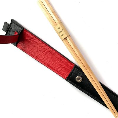 レザレクションの鹿革箸ケースの箸