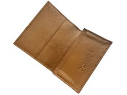 レザレクションの鹿革名刺入れ
